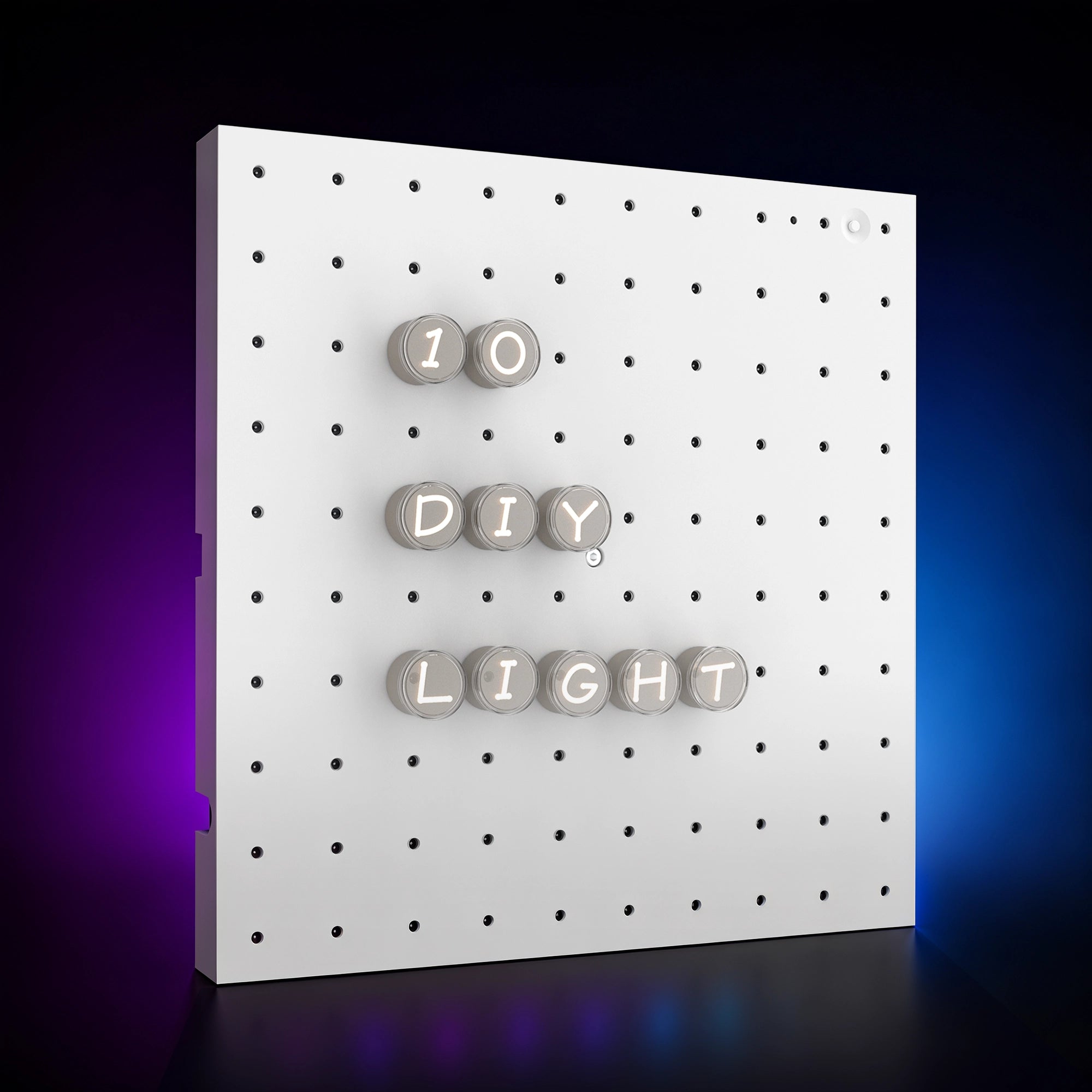 Aeslit Glow Cube – DIY Insert Light Block with Swappable Cards 10-Pack