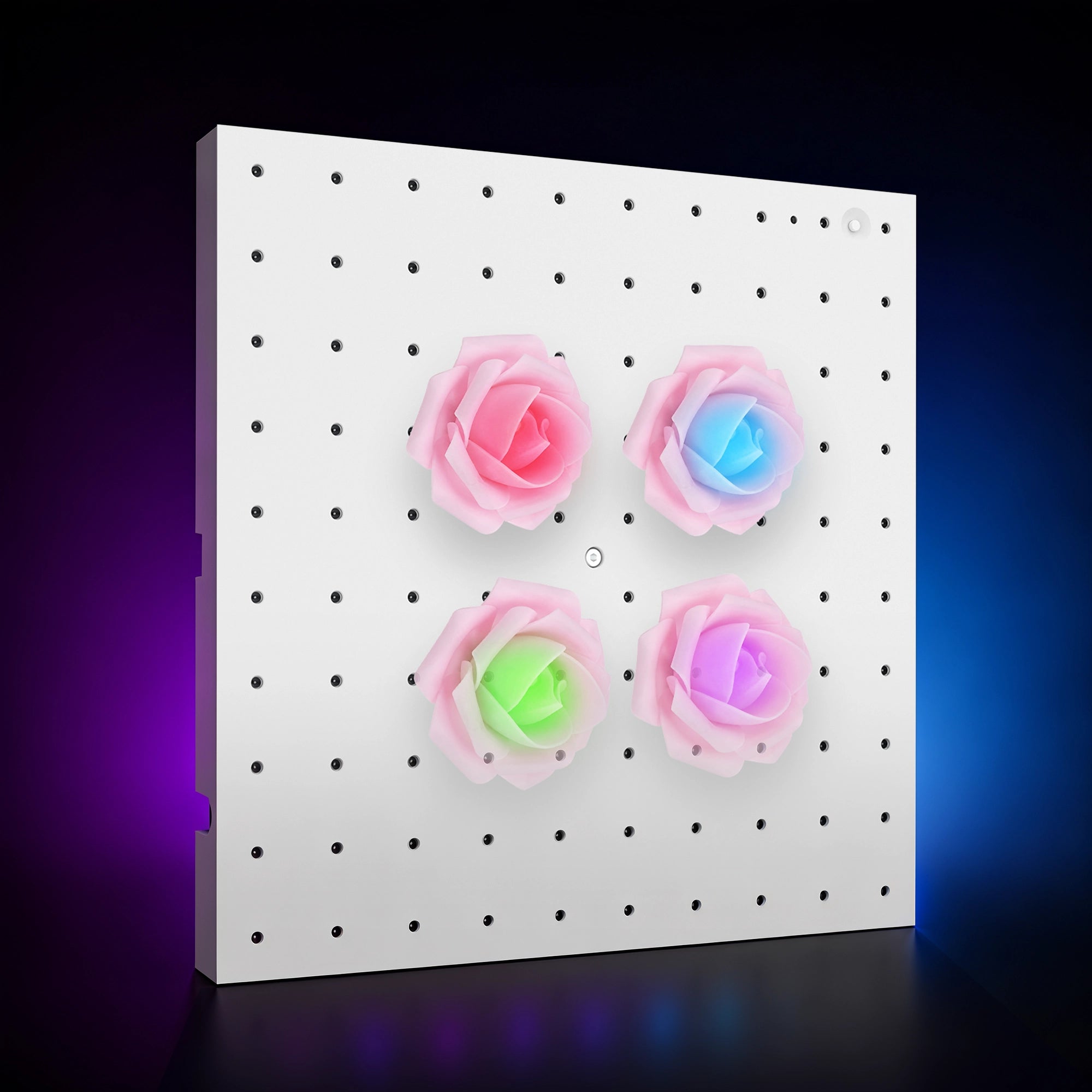 Aeslit RGB Glow Flower Light 4-Pack Set